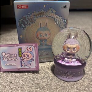 Pop Mart Big Into Energy Luck Snow Globe